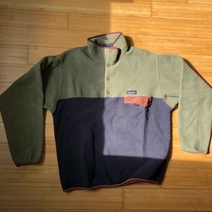 patagonia synchilla tsnap two toned fleece